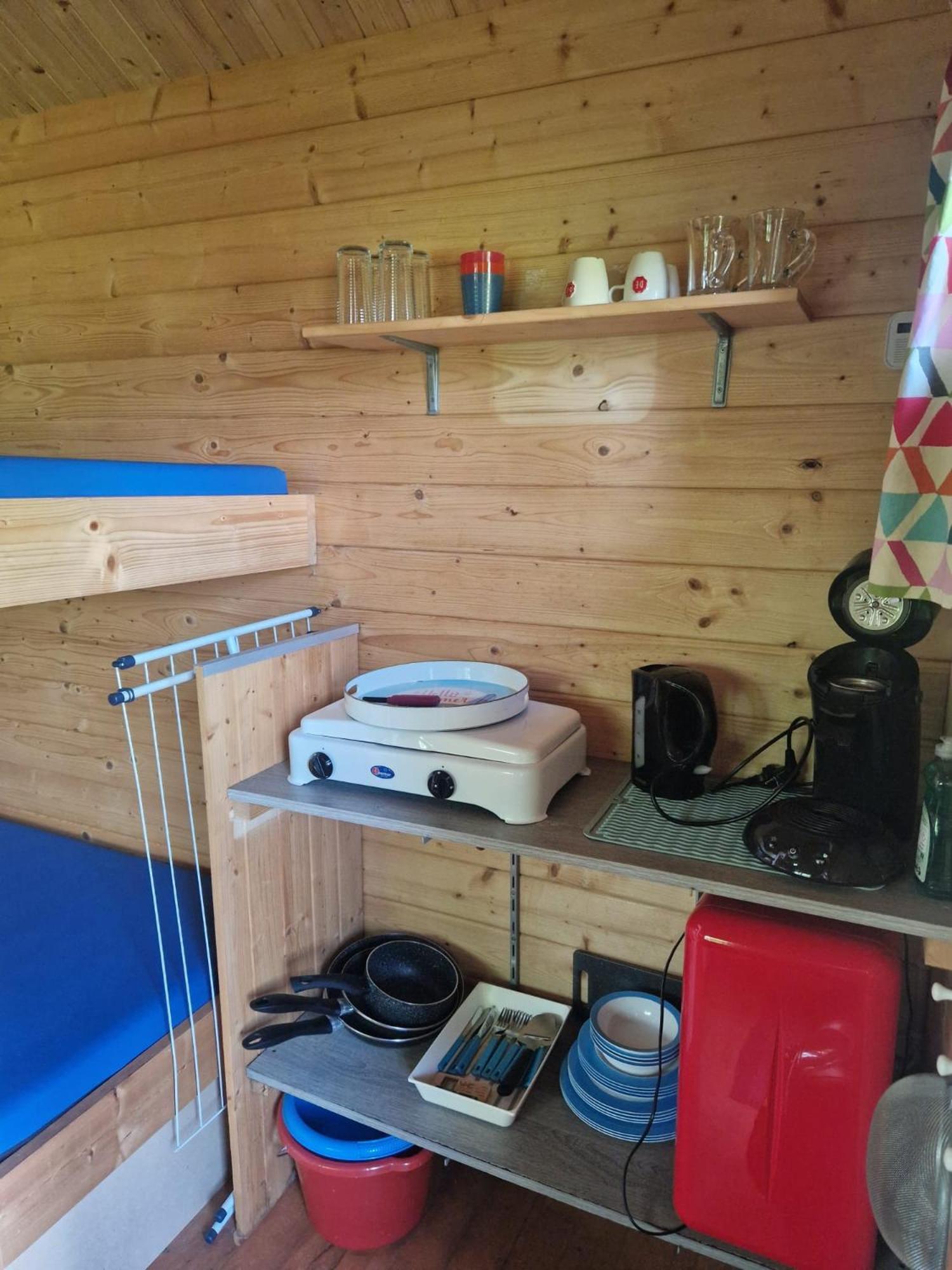 Camping Alkenhaer Appelscha Blokhut Basic 外观 照片